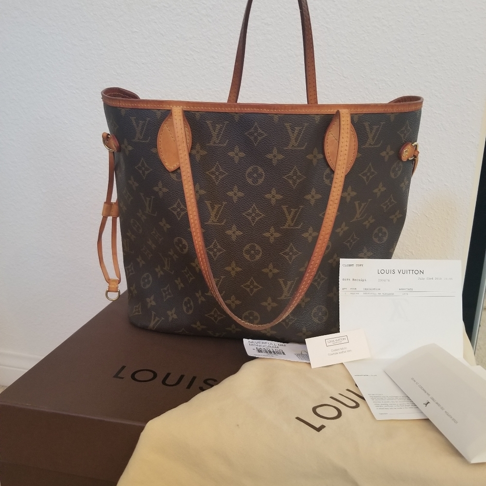 Louis Vuitton  neverfull  MM bag